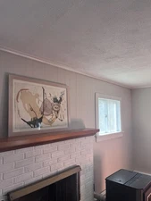 Judy Pfaff Mixed Media On Paper Signed Framed Art