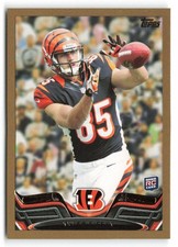 2013 Topps #407 Tyler Eifert Gold Rookie #/2013 Cincinnati Bengals