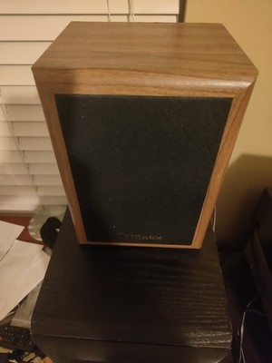 Solid Wood!! TECHNICS SB-S25 2 Way Speakers | eBay