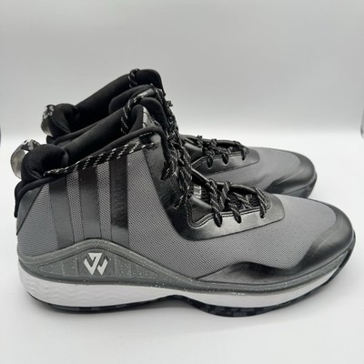 Adidas J Wall 1 Shoes Mens Size 11 Grey Basketball Sneakers John 1s JW D68966