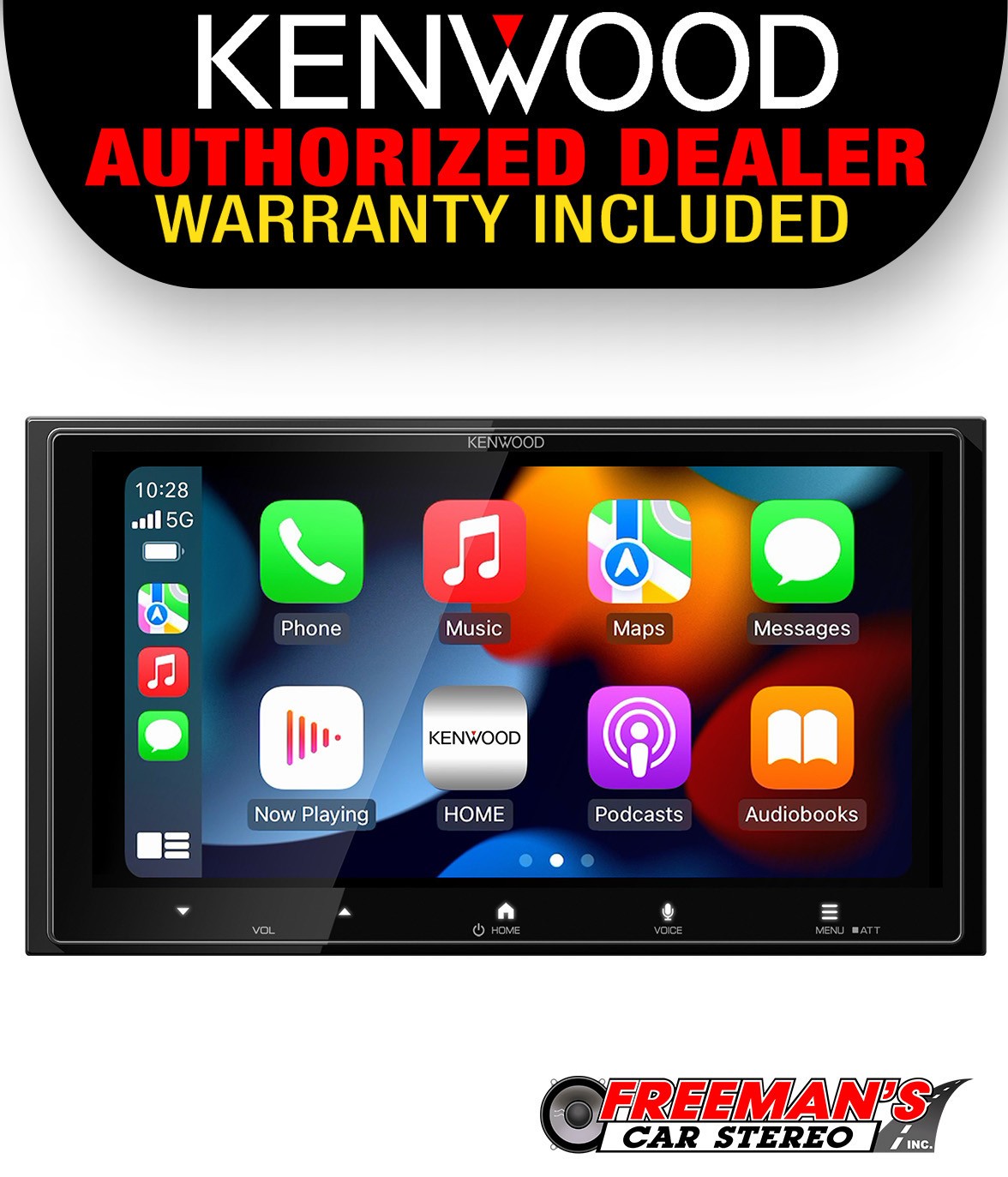 Kenwood DMX8710S Digital Multimedia Receiver Apple CarPlay Android Auto Radio