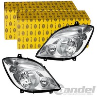 2X Hella FF Halogen Scheinwerfer Passend FüR MERCEDES-BENZ Sprinter Links+Rechts