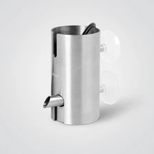 LANDEN PURA Mini Surface Skimmer for Rimless Skimmer, Metallic Silver 