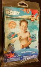 Swimways' Finding Dory 3-D Swimmies Nemo Disney Pixar arm bands NEW 