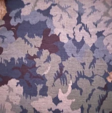 LEE JOFA Arley Print Lagoon Cotton Linen warp print New  Remnant