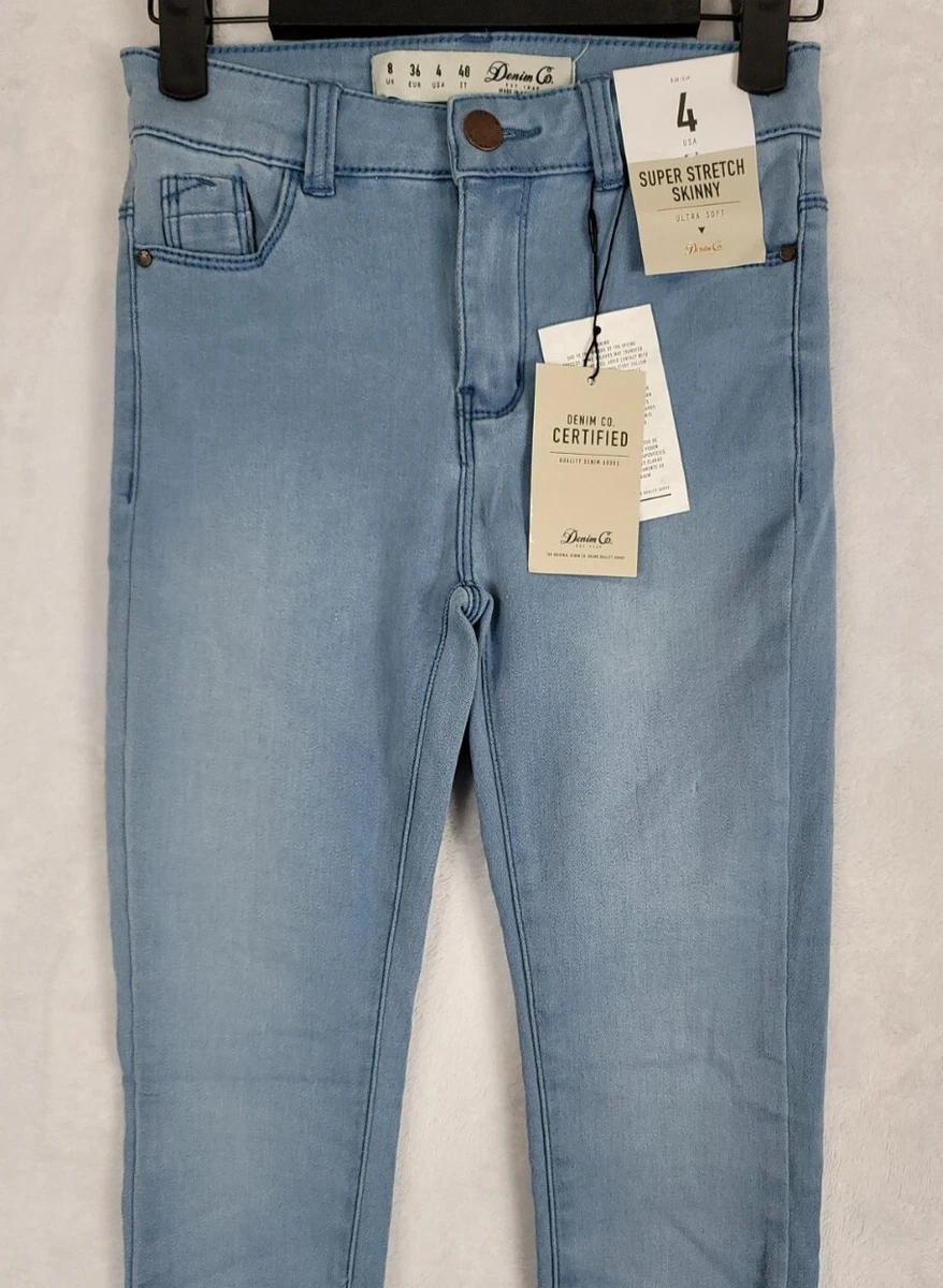 Denim Co Size 4 Super Stretch Skinny Light Blue Primark NWT **Read!** |