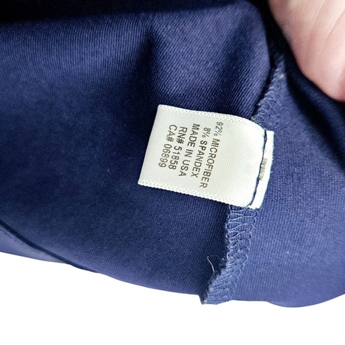 Womens Navy Blue UPF 50+ Cami Tank Top By JudyP M - Imagen 5 de 9