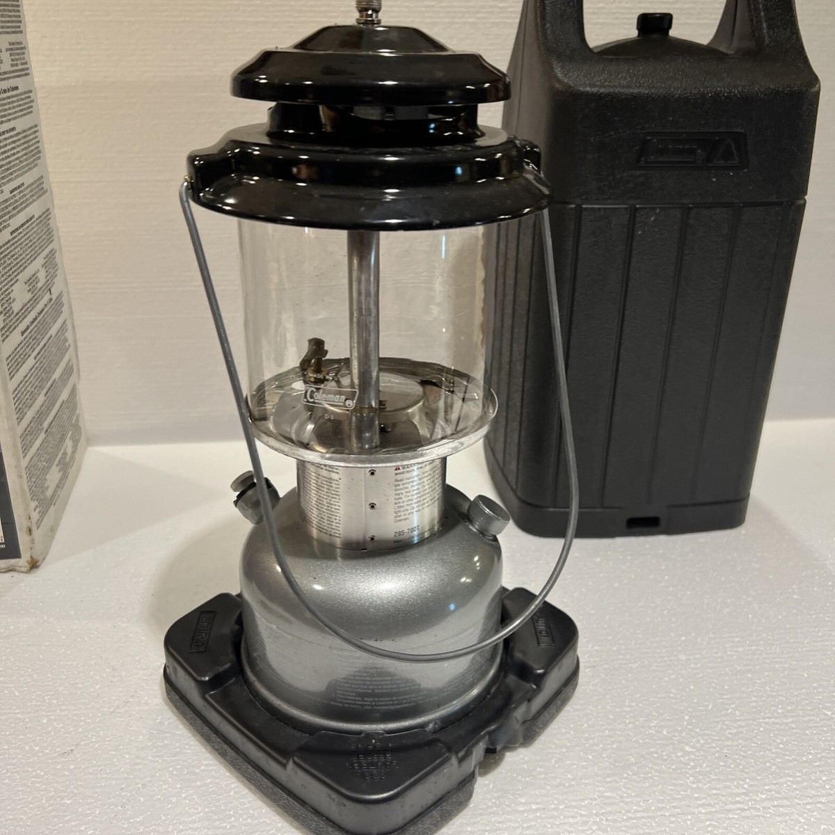 【F060】Coleman TwoMantleLantern 295 Vintage 1989 Coleman 295-700 2 Mantle Powerhouse Unleaded