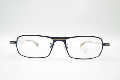 Face a Face Tokyo 3 9153 Blau Gelb oval Brille Brillengestell eyeglasses Neu