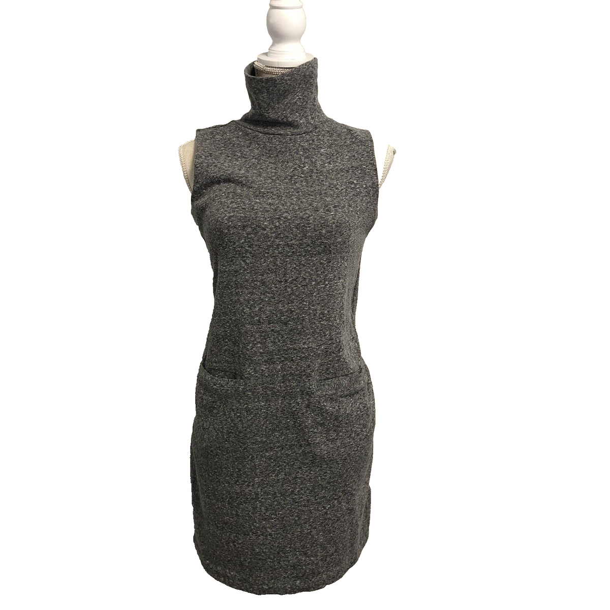 Kenar Sleeveless Gray A-line Comfy Knit Smock Dress Pockets Womens Size XS | eBay Kenar Sleeveless Gray A-line Comfy Knit Smock Dress Pockets Womens Size XS | eBay
