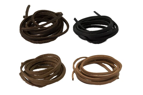 Genuine Premium Craft Jewellery Cowhide Leather Strip Cord Lace Thong String