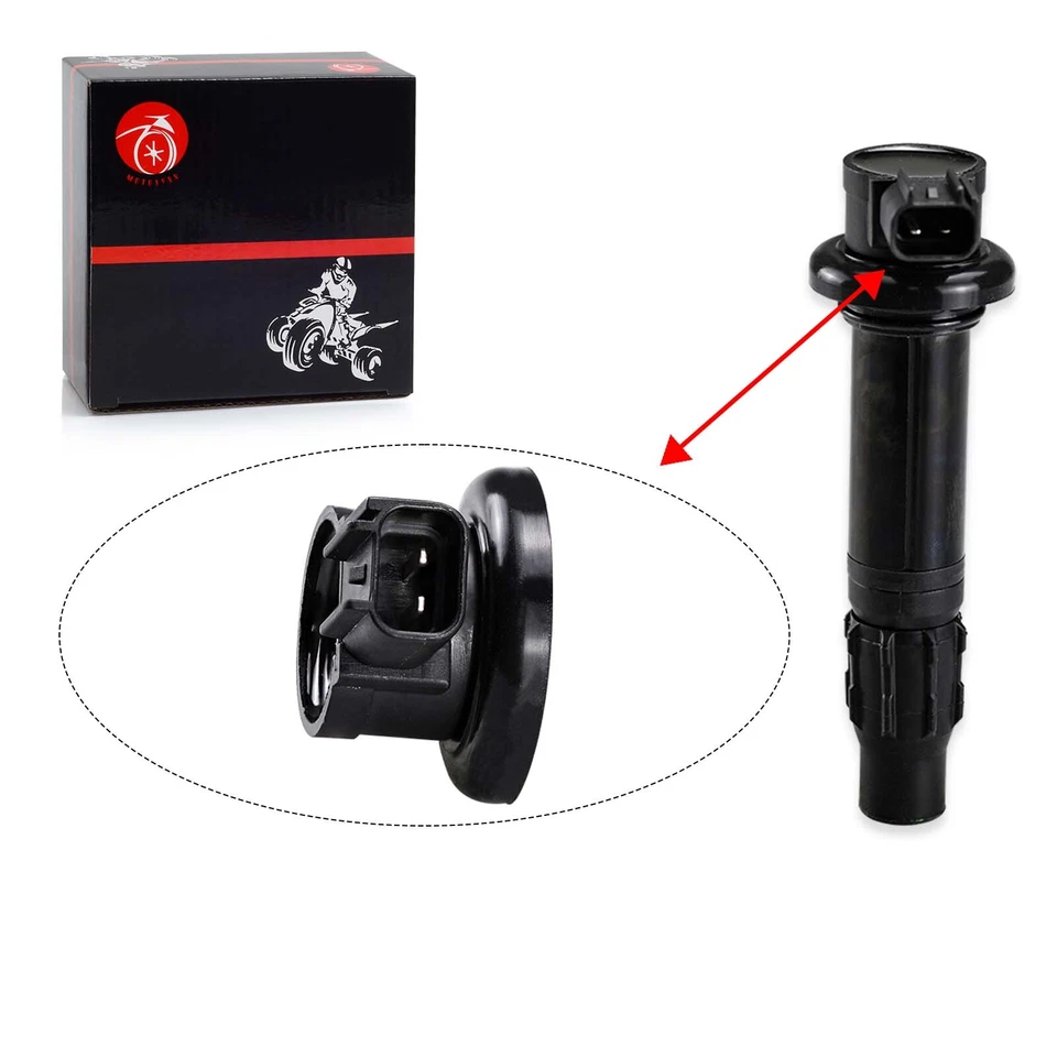 Juego de 4 bobinas de encendido para Yamaha YZF-R1 YZFR1 YZF R1 2007 2008 4C8-82310-00-00 Foto 2 de 4