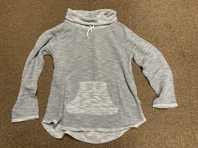 KENSIE Performance Sweater Women s XL Gray Cowl Neck Knit Pullover
