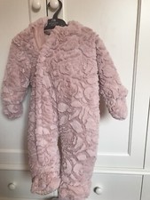 Mothercare Girls Pramsuit - 6-9 Months