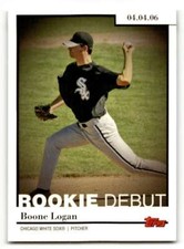 2006 Topps Updates & Highlights #RD-15 Boone Logan    Chicago White Sox ID:59741