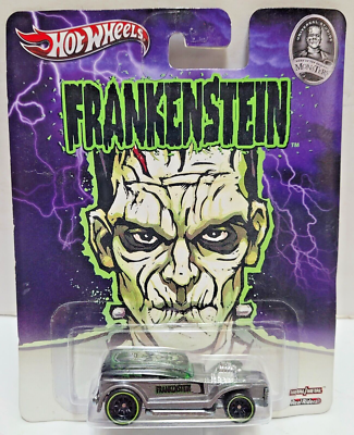 HOT WHEELS UNIVERSAL MONSTERS FRANKENSTEIN DOUBLE DEMON DELIVERY