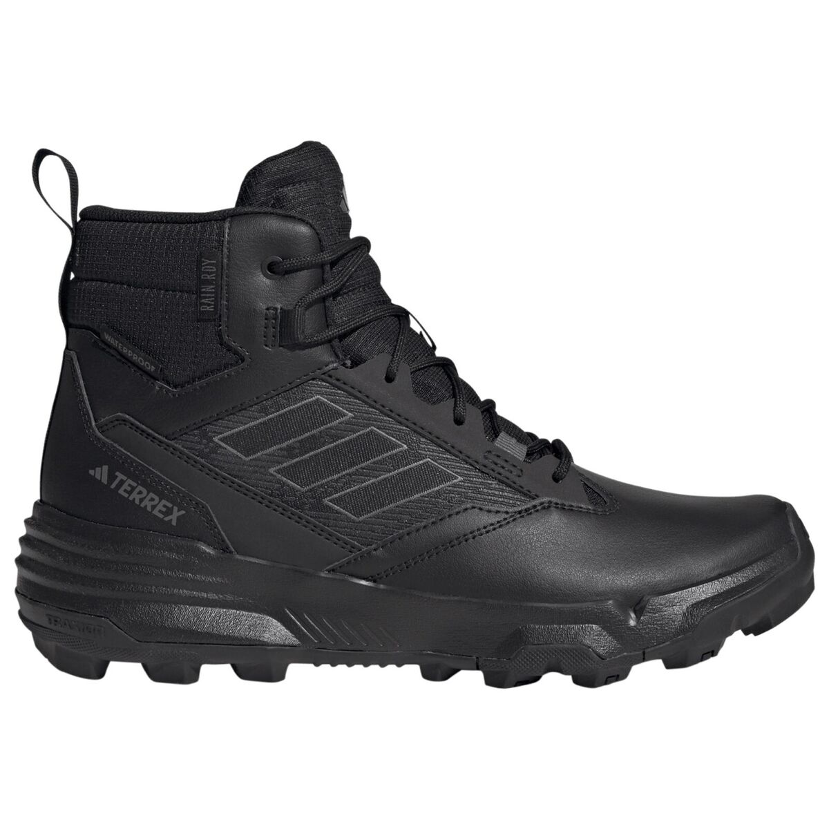 adidas TERREX RAIN.RDY 'Core Black' Mid Waterproof Leather Hiking Shoes GZ3325 adidas TERREX RAIN.RDY 'Core Black' Mid Waterproof Leather Hiking Shoes GZ3325