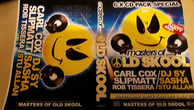 Old School History Of House Retro Sasha Carl Cox Rave cds | eBay UK