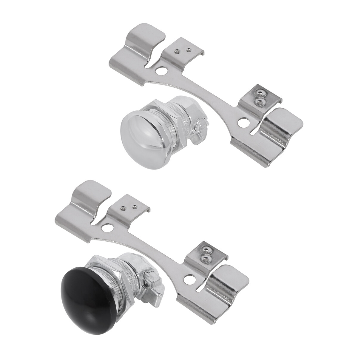 Fuel Door Latch Push Button Gas Cap Fit For Harley Electra Road