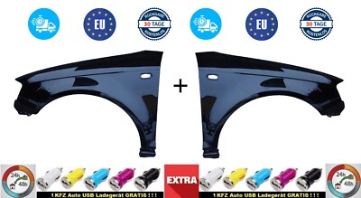 Kotflügel Audi A3 8P Links + Rechts LY9B 03-08 Neu Lackiert