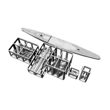 SSMODEL 1/1000 1/1200 Italy Zara-class Heavy Cruiser Pola WOW