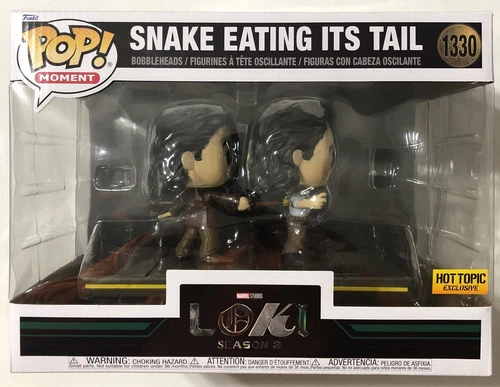 New Funko Pop Marvel Loki Season 2: Snake Eating Its Tail Figure Set #1330 *MIB*