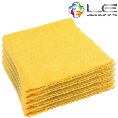 5x Liquid Elements Eraser Mikrofasertuch für Versiegelungen 40x40cm 250gsm