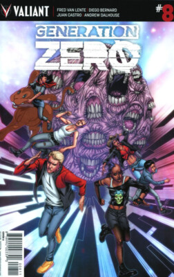 Generation Zero (2016) #   8 Cover A (9.0-NM) 2017