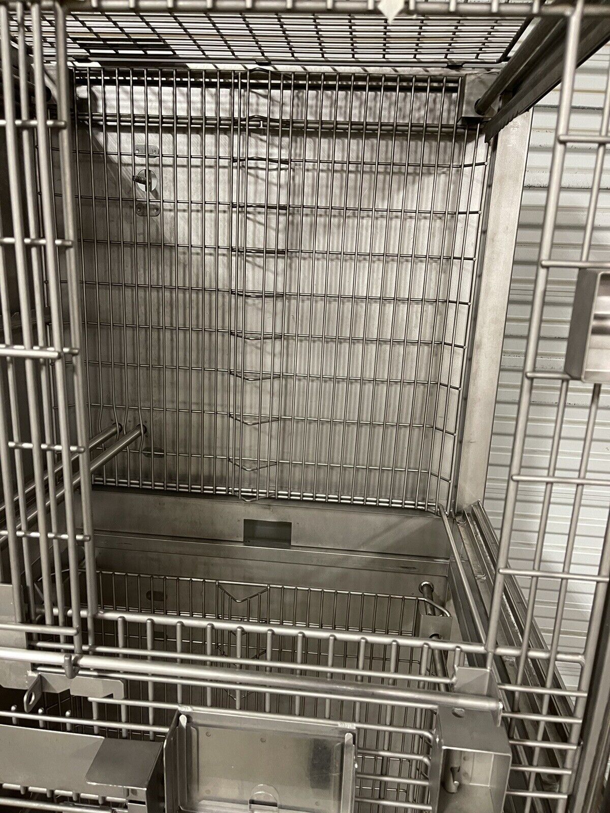 Allentown Caging Stainless Steel Lab Vet Crate Large Dog Animal Cage 35