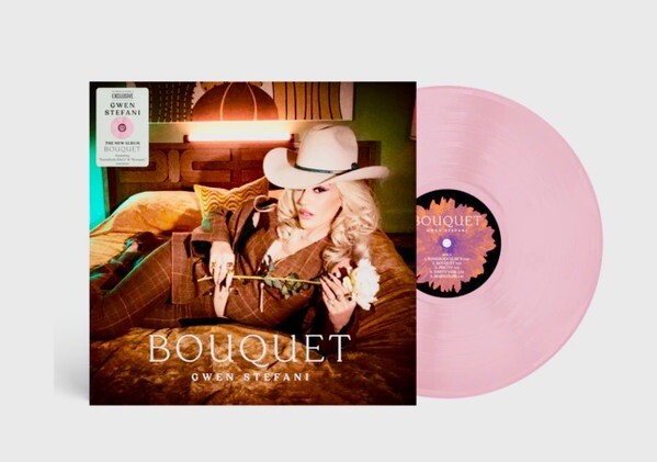 GWEN STEFANI BOUQUET PEONY PINK VINYL LP MINT IN HAND READY 2 SHIP FREE U&period;S&period; S&sol;H