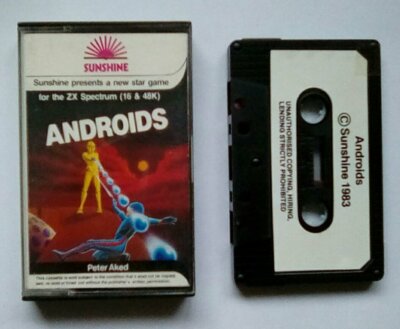 Androids - Sunshine - Sinclair ZX Spectrum 16k 48k 128k