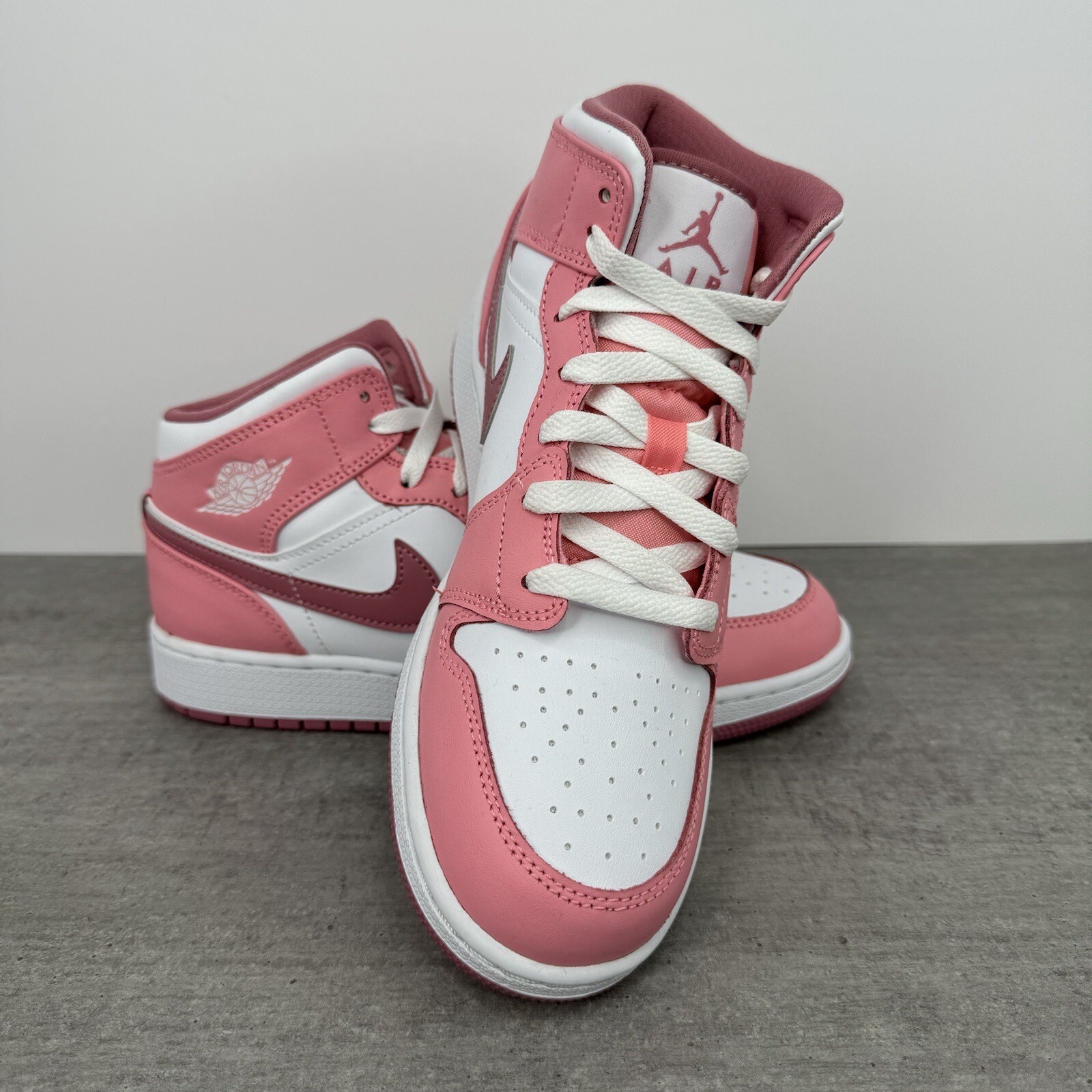 SAOLA Nike Air Jordan 1 Mid GS 'Valentine's Day' DQ8423 616 donna 7 5 gioventù 6 anni
