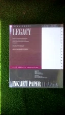 STRATHMORE DOT MATRIX INK JET PAPER 250 CONTINUOUS SHEETS MEDIUM WEIGHT (20 LB)