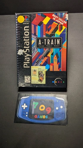 A-Train (Sony PlayStation 1, 1996) PS1 LONG BOX
