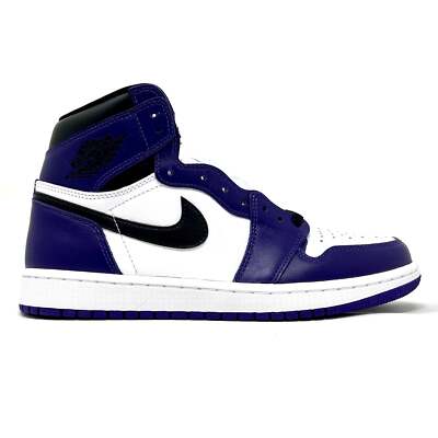 Jordan 1 Retro High Court Purple White (GS) | eBay