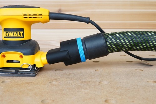 Adaptador de manguera de 36 mm para lijadora de palma de hoja Dewalt 1/4 - Imagen 3 de 4