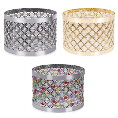 Einfach zu montieren Trommel Lampenschirm Acryl Schmuck Anhängerschirm Deckenleuchte Wohnzimmer