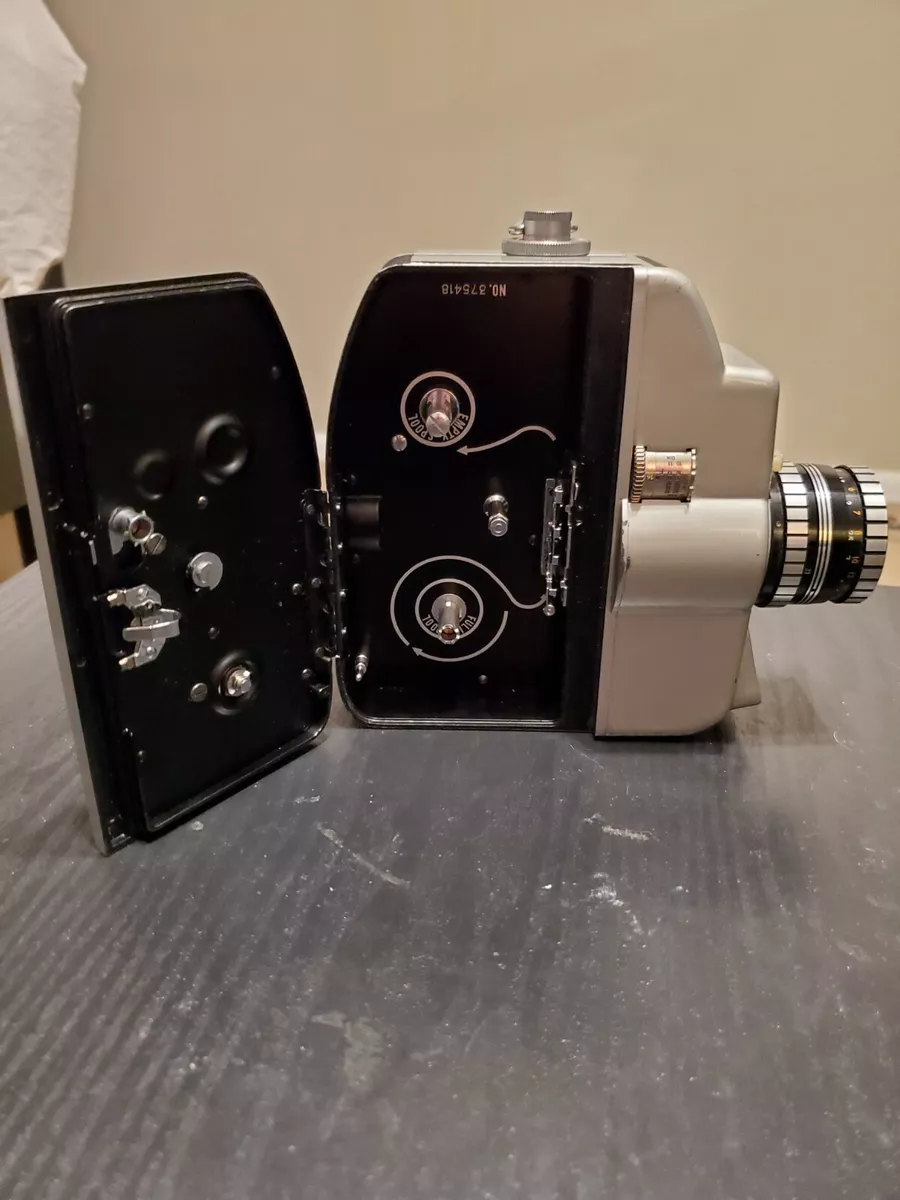 Vintage Film Movie Camera Cinemax 8E Auto Zoom 8MM Movie Camera RARE Timeless