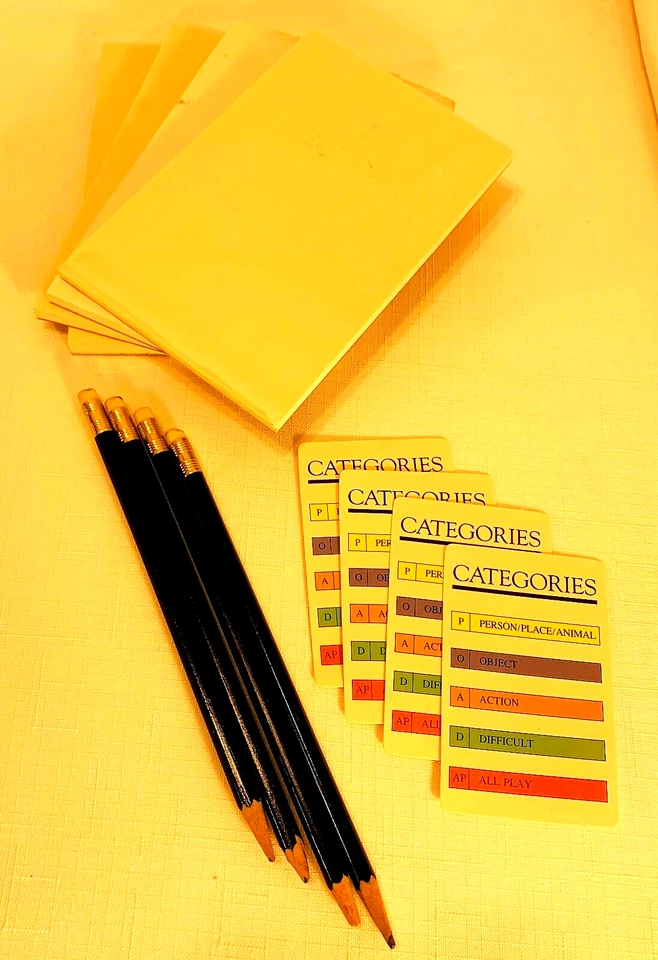 1985 Pictionary 1st Edition Charades Game Complete in Very Good Cond FREE SHIP - Image 3 of 4