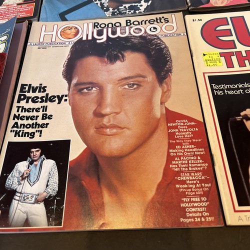 LOT OF 8 VINTAGE ELVIS PRESLEY MAGAZINES / PEOPLE /PHOTOPLAY/ GOSSIP Etc - Picture 5 of 9