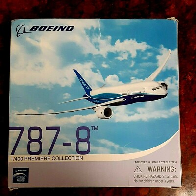 NIB, BOEING 787-8 Diecast Model, 1:400, Premiere Collection | eBay