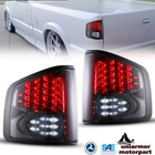 LED Tail Lights for 94-04 Chevy S10/GMC Sonoma Isuzu Black Smoke Brake Rear Lamp