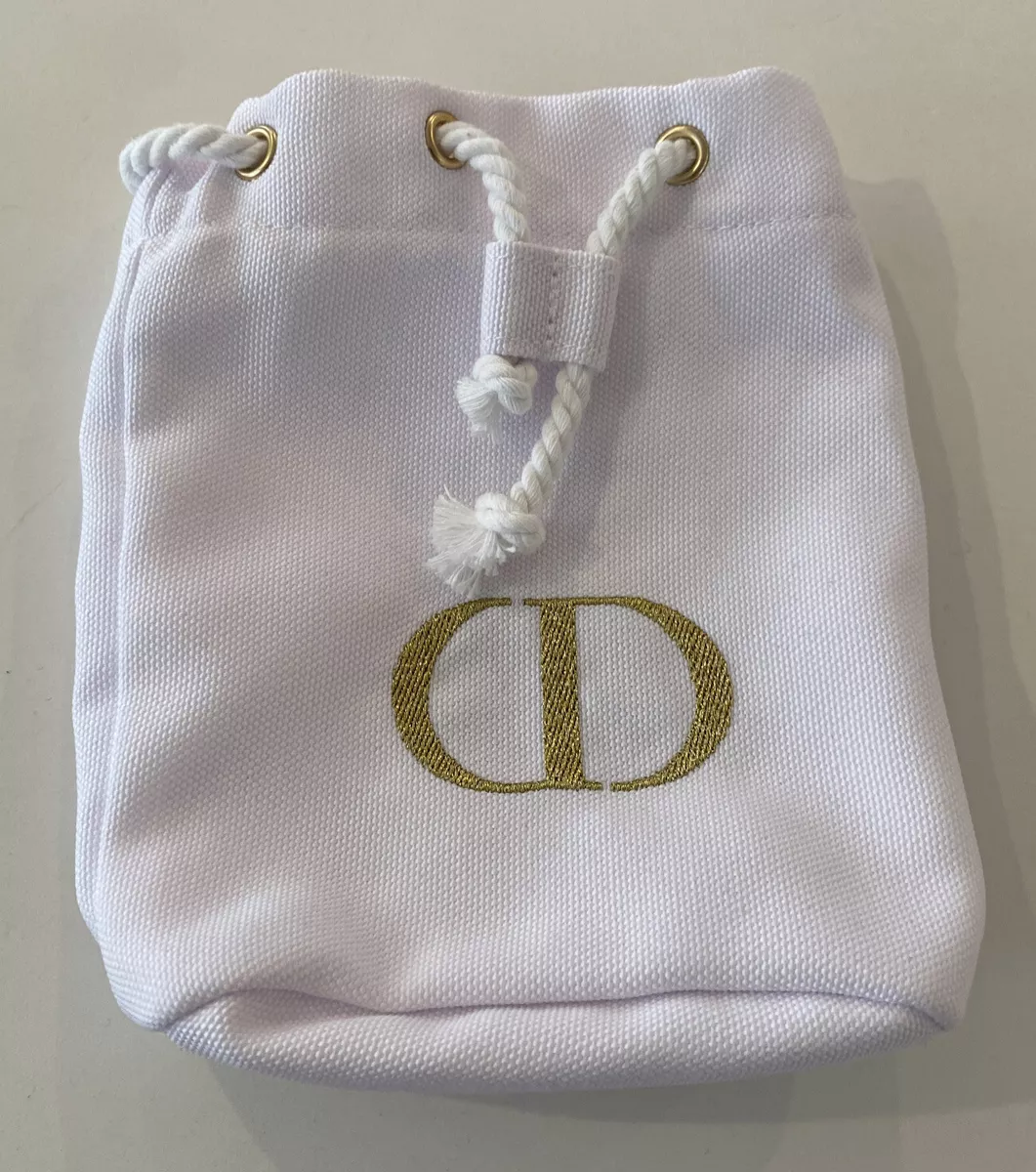 Dior, Bags, Dior Beauty Drawstring Makeup Bag