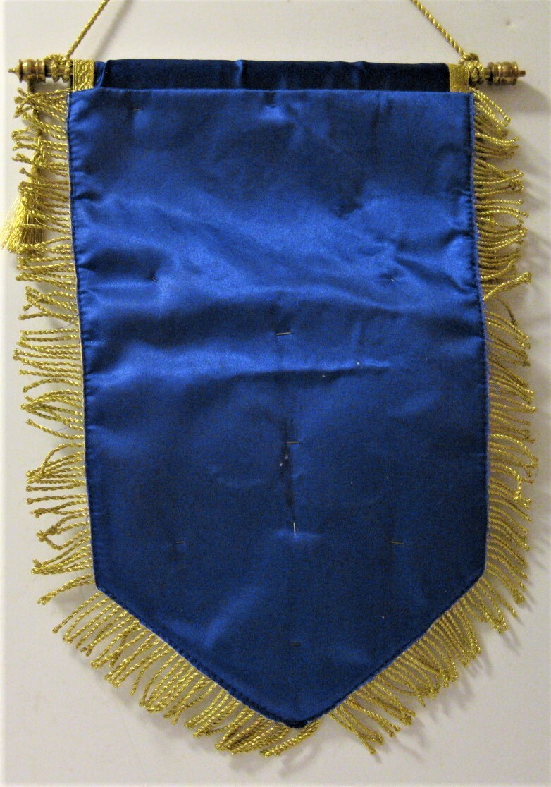 RARE RUSSIAN SOVIET AIR FORCE AWARD BADGE AND PINS ON BANNER