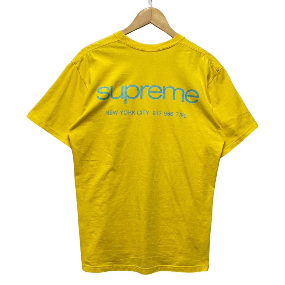 SUPREME 23AW NYC Tee New York logo imprimé T shirt manches courtes authentique / B5801