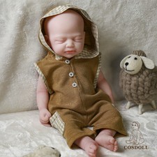 COSDOLL 18INCH Reborn Baby Dolls Platinum Silicone Baby Dolls Realistic Newborn