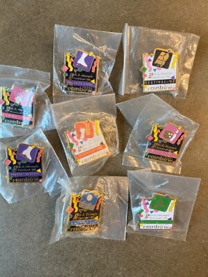 1990 US Olympic Festival 8 Pin Lot Minnesota US Vintage