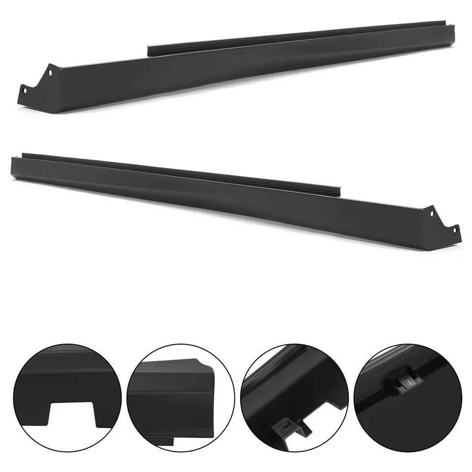 For Dodge Charger 2011-2023 Rocker Panel Side Skirt Molding Left & Right Side Foto 2 de 4