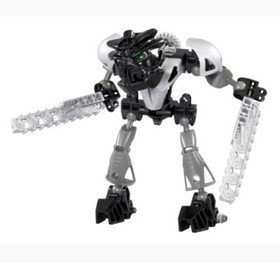 WoW~ Lego Bionicles # 8466 Onua Nuva Toa 100% Complete in Canister & Manual