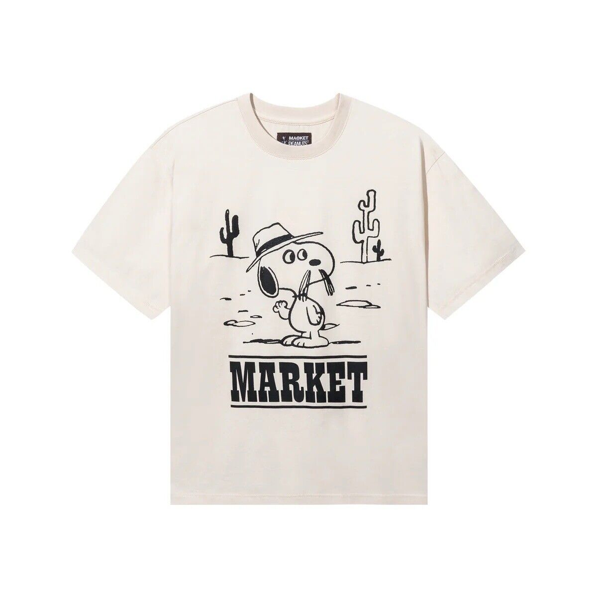NWT MARKET x Peanuts Needles T Shirt Cream | eBay NWT MARKET x Peanuts Needles T Shirt Cream | eBay